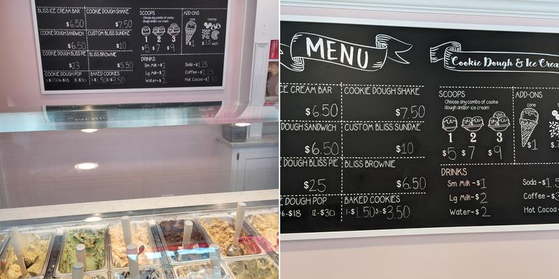 Sweet Sensations Menu