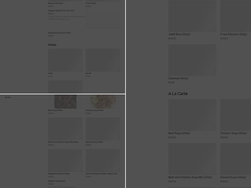 Chef Mayo's Grill Menu