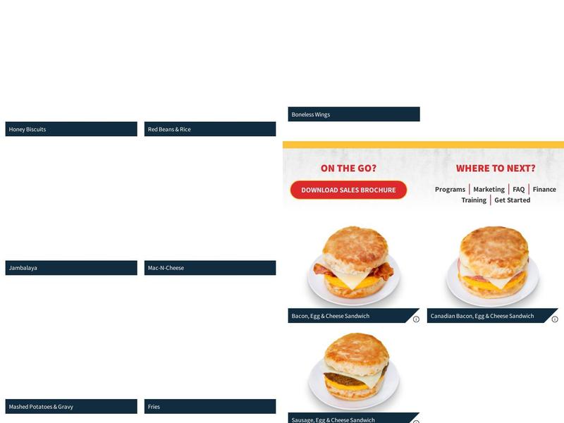 Krispy Krunchy Chicken Menu