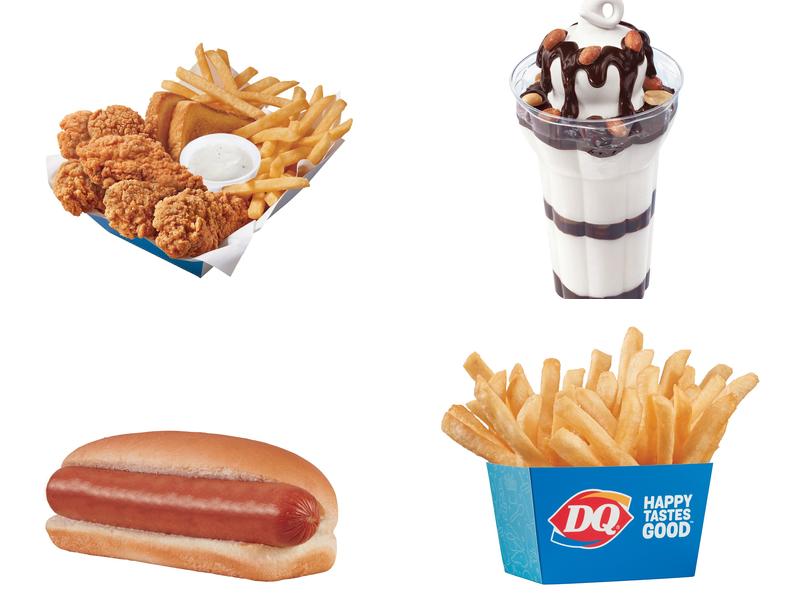 Dairy Queen Grill & Chill Menu