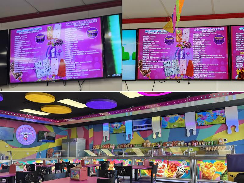 La Michoacana Ice Cream Palace Menu