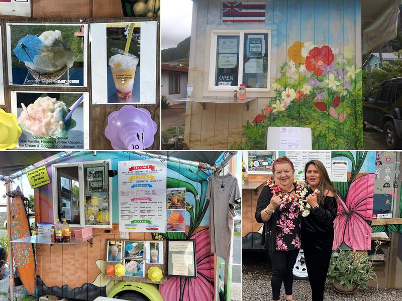 Great Cold Coconuts and shaved ice