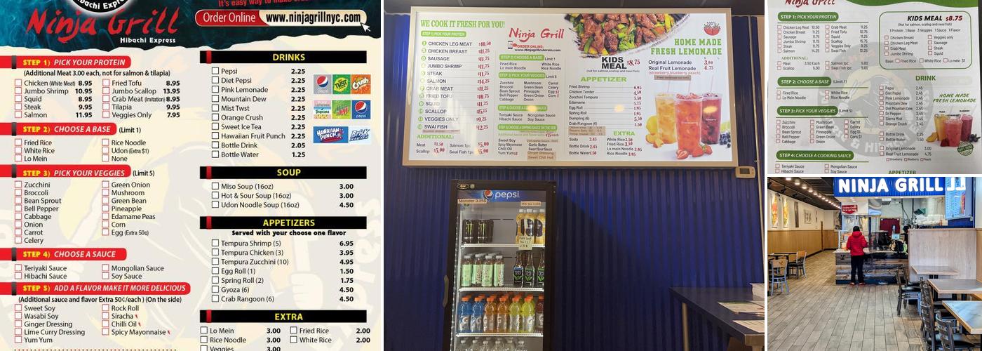 Ninja Grill Hibachi Express（Colerain） Menu