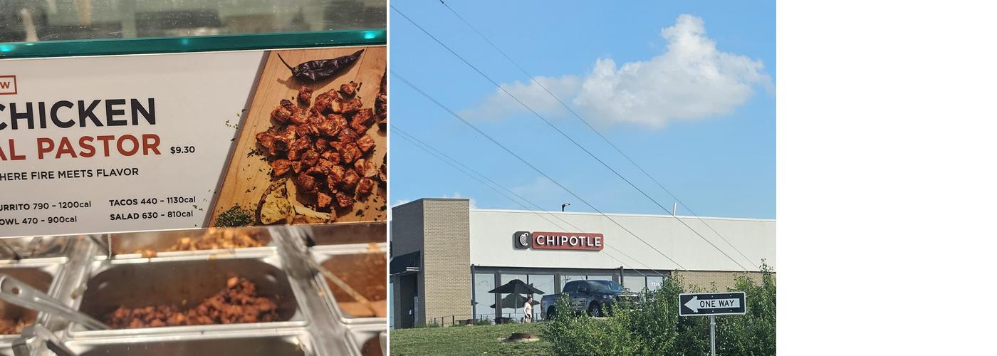 Chipotle Mexican Grill Menu