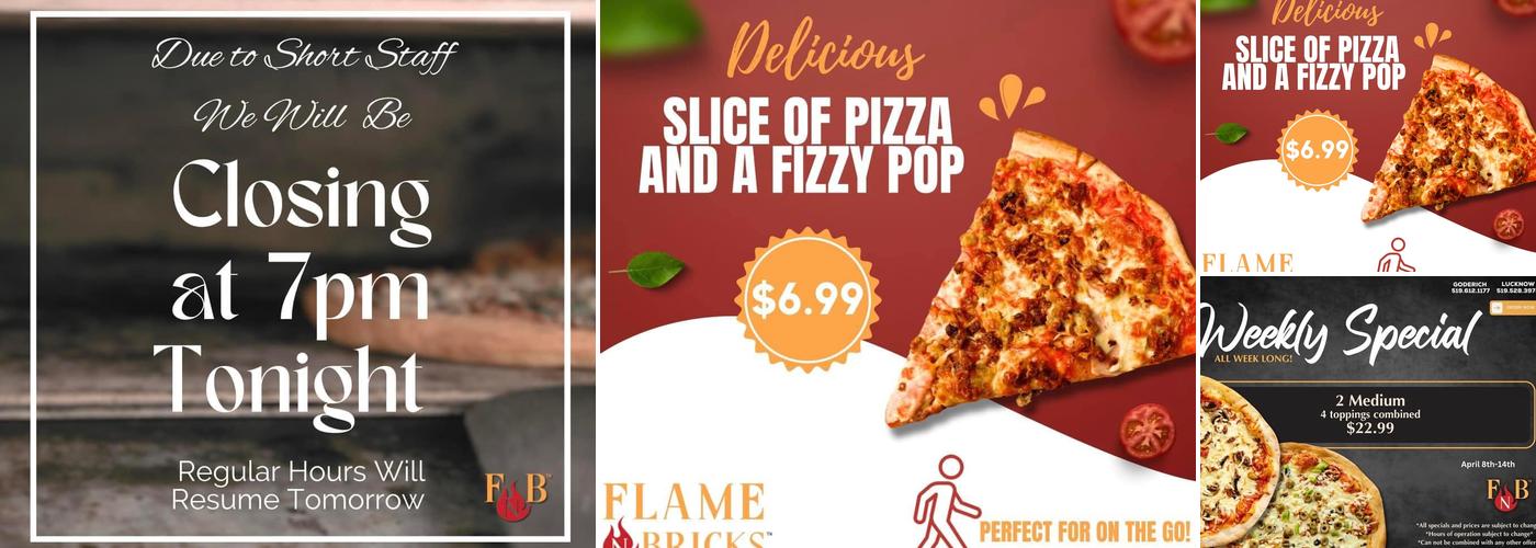 Flame 'N Bricks Pizzeria Goderich