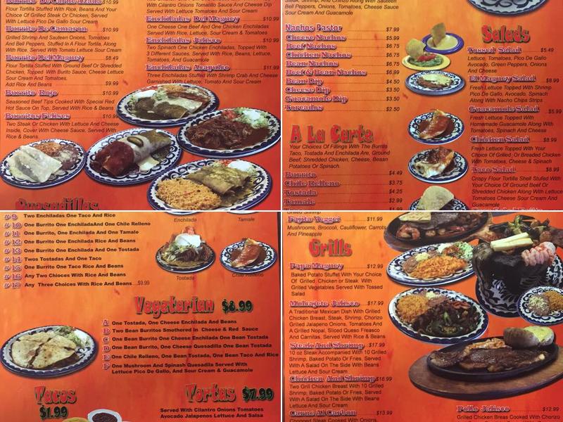 Los Magueyes Restaurant Menu