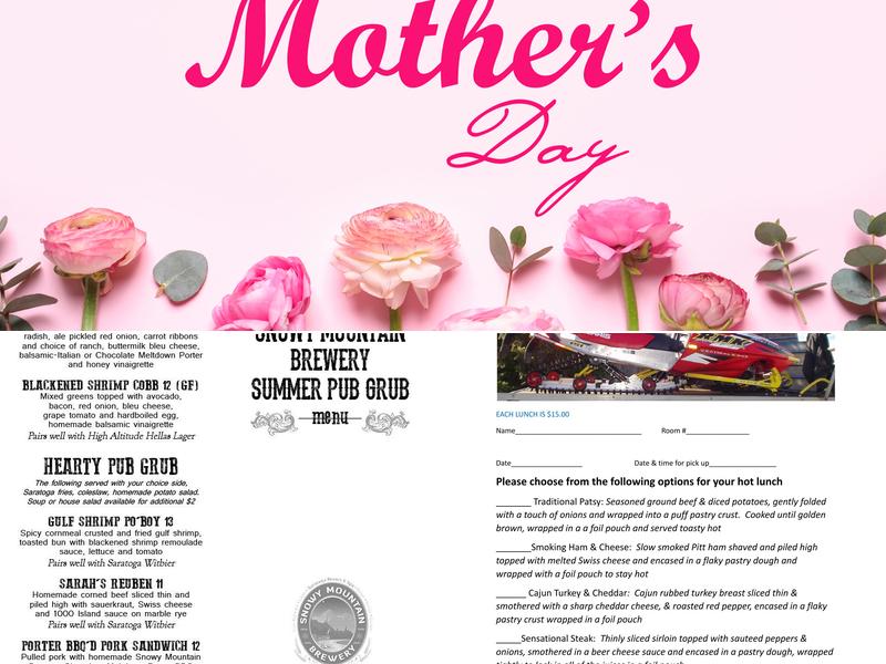 Silver Saddle Restaurant Menu