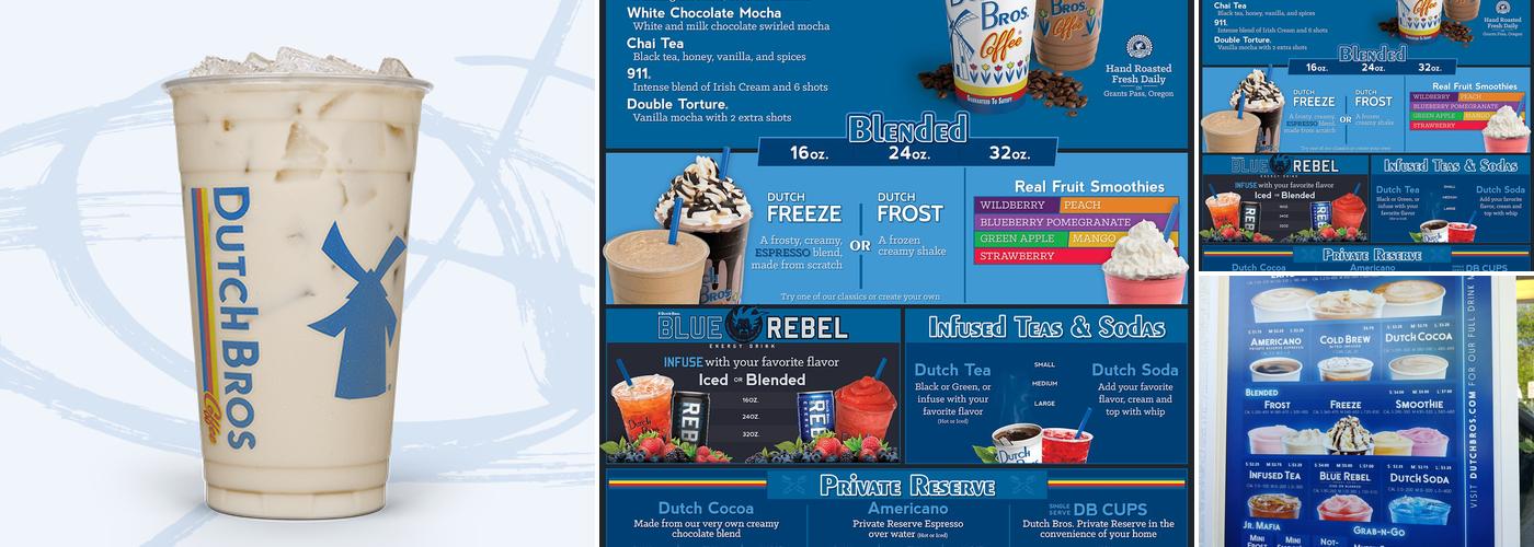 Dutch Bros Coffee Menu