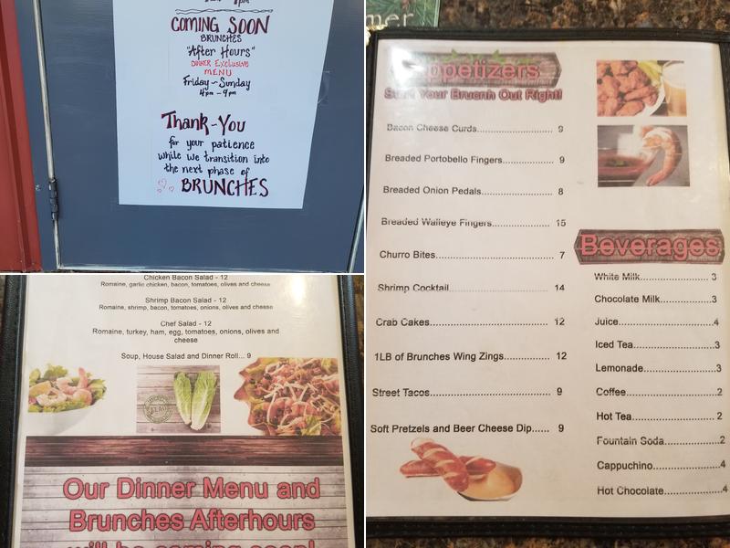 Brunches Menu