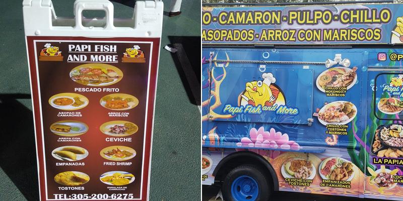 Papi Fish and More Menu