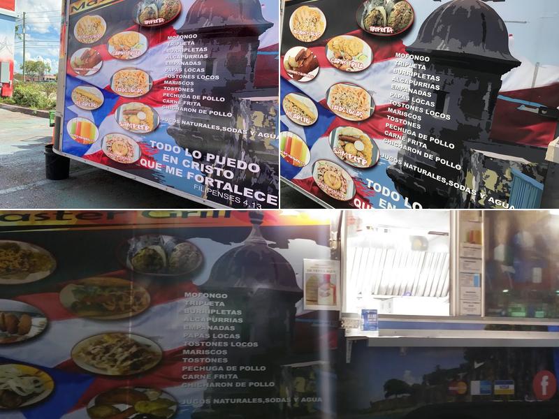 King Master Grill Menu