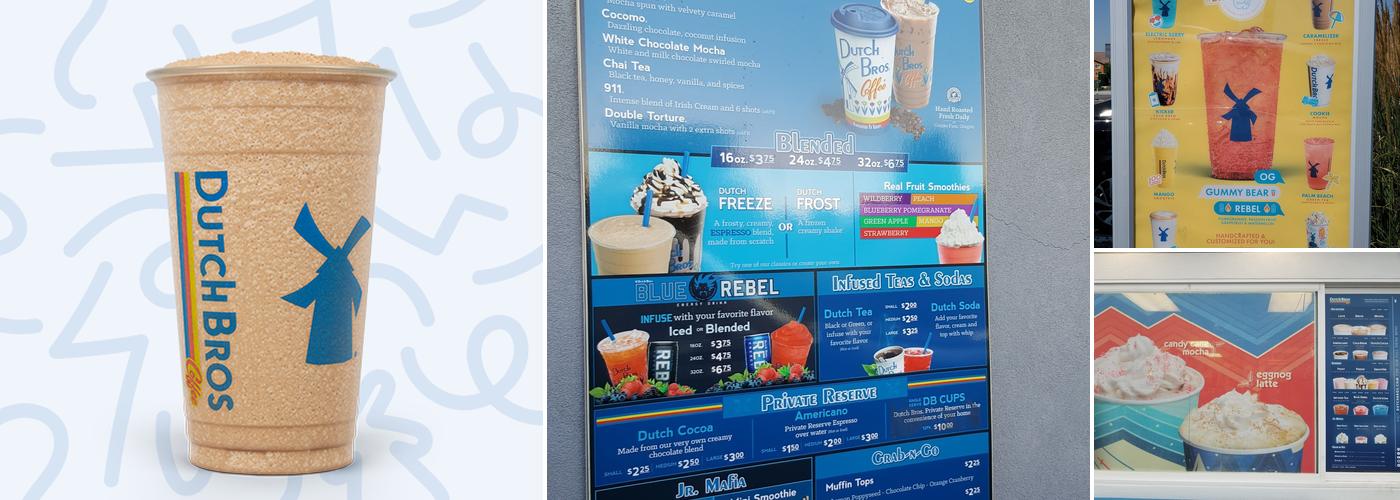 Dutch Bros Coffee Menu