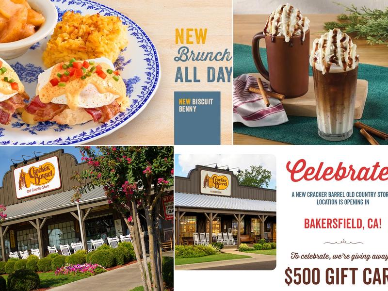 Cracker Barrel Old Country Store 3310 California Ave, Bakersfield