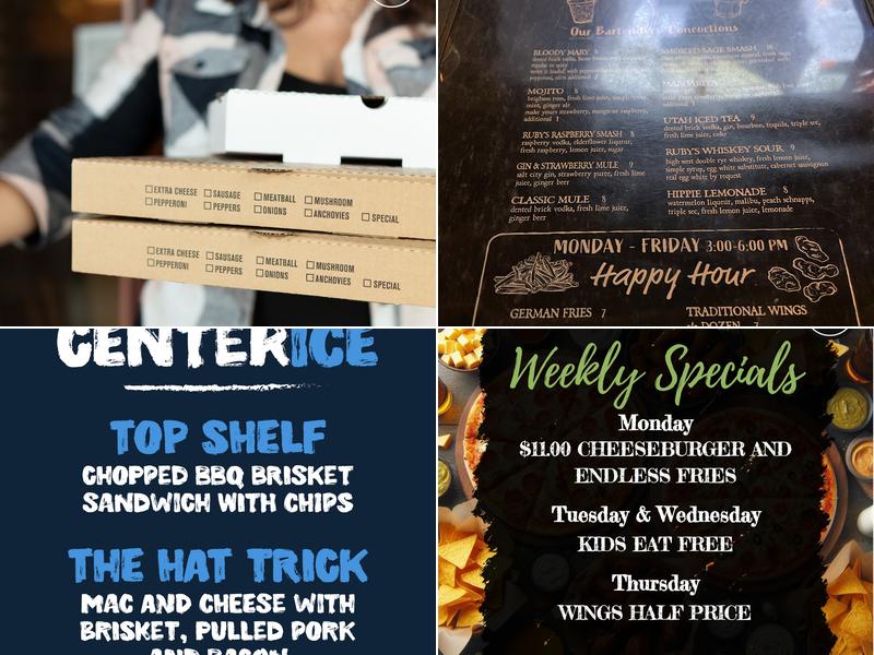 Ruby's Pizzeria & Grill Menu
