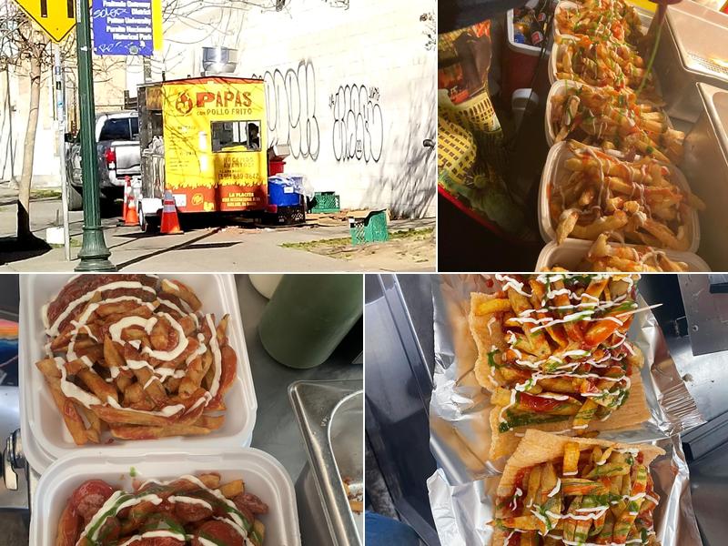 Papas con Pollo el buen gusto