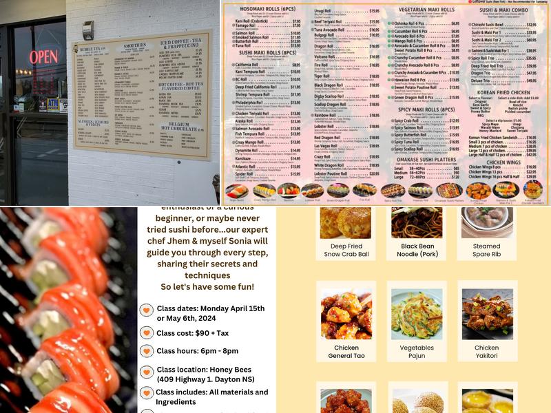 Honey Bees Restaurant Menu