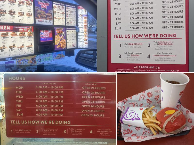 Jack In The Box Menu