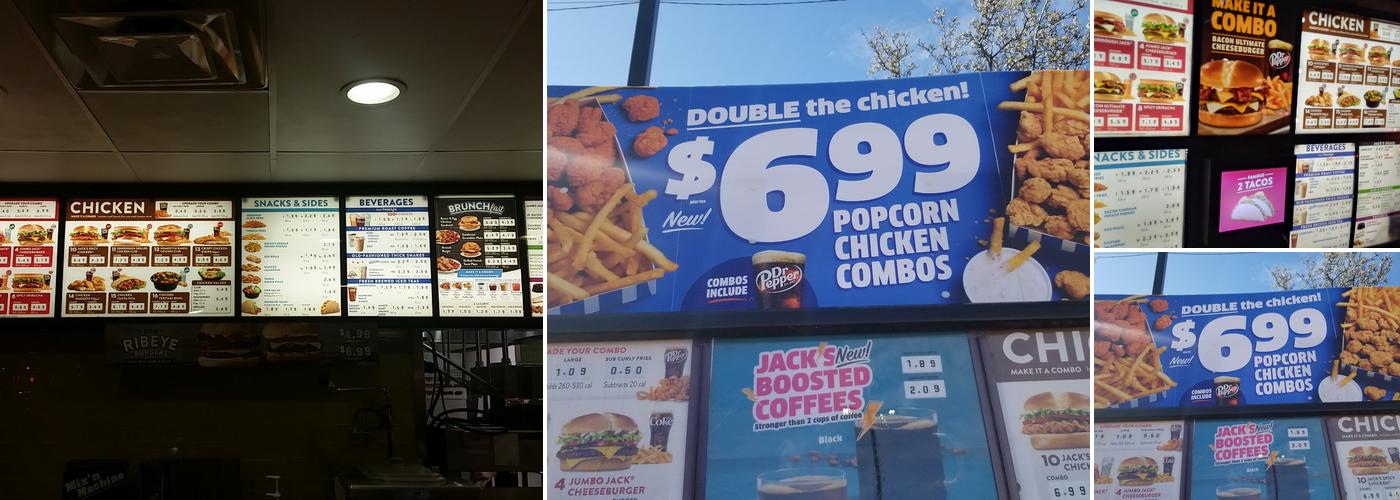 Jack In The Box Menu