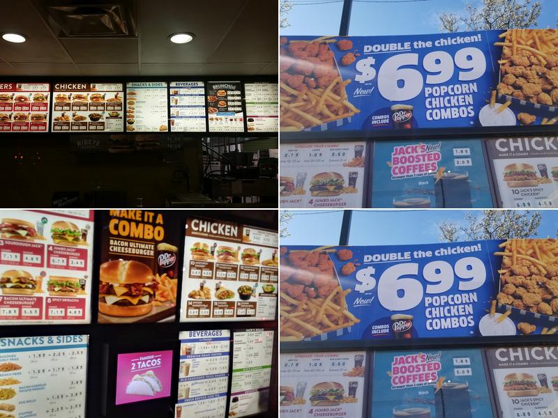 Jack In The Box Menu