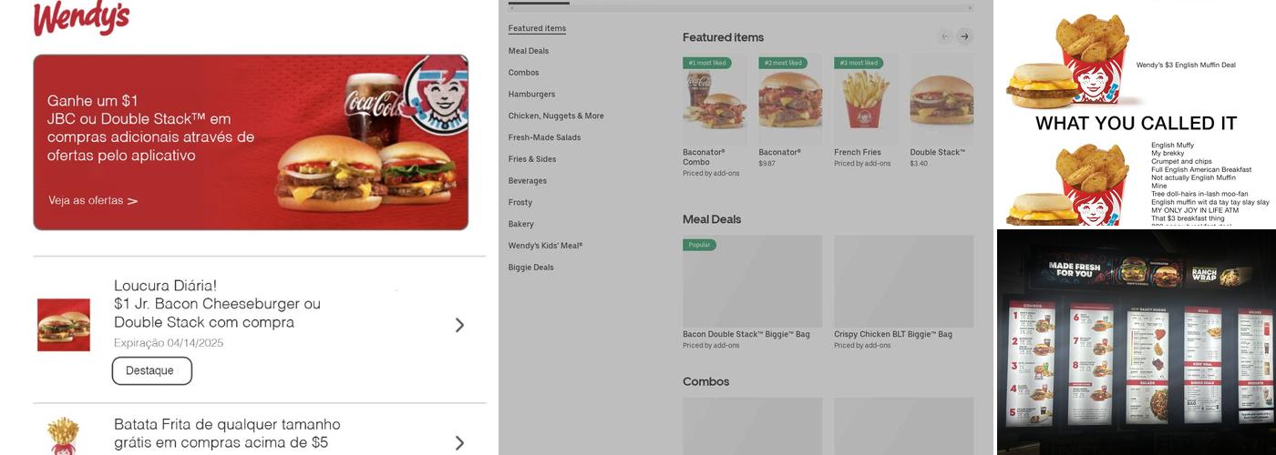Wendy's Menu