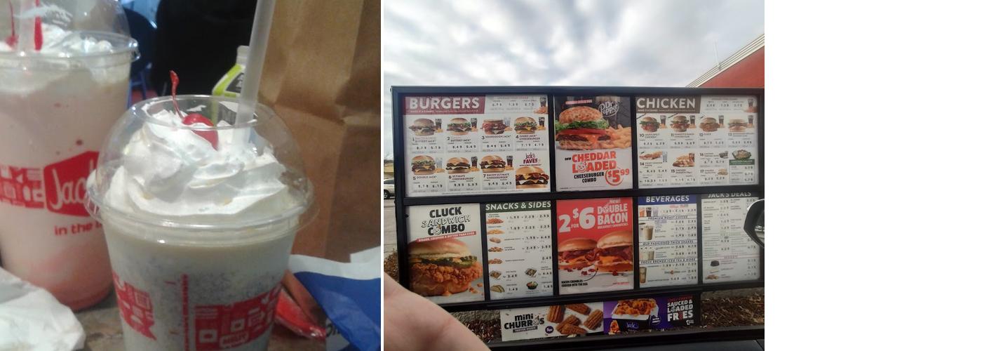 Jack in the Box Menu