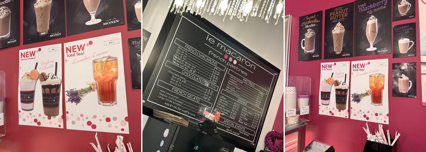 Le Macaron French Pastries Winter Park Menu