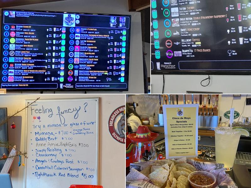 Ocean Pours Taproom Menu
