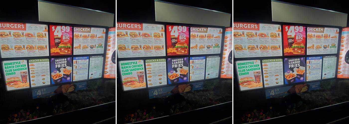 Jack in the Box Menu