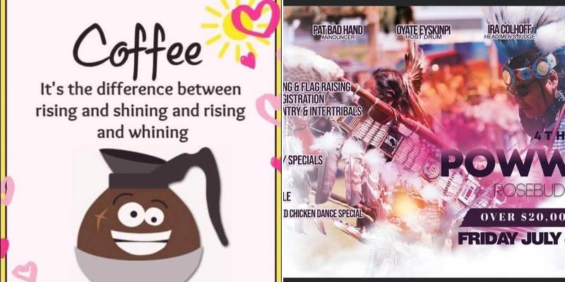 Somethin' Else Coffee Trailer Menu