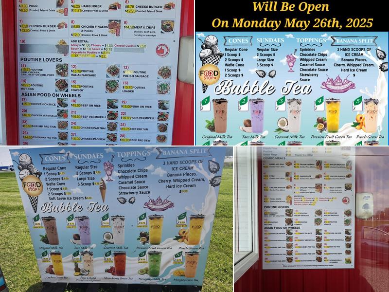 Food Stop Winchester Menu