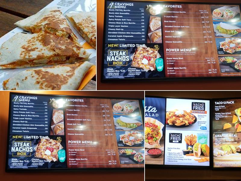 Taco Bell Menu