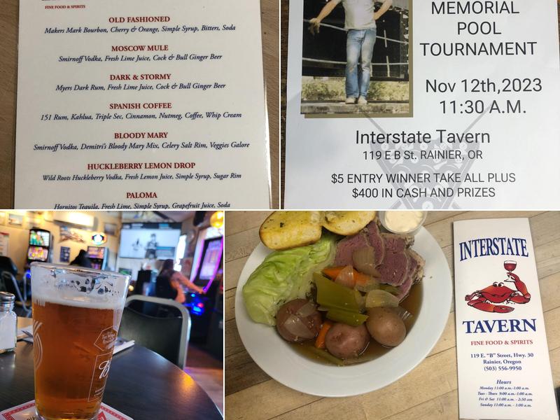 Interstate Tavern 119 E B St, Rainier