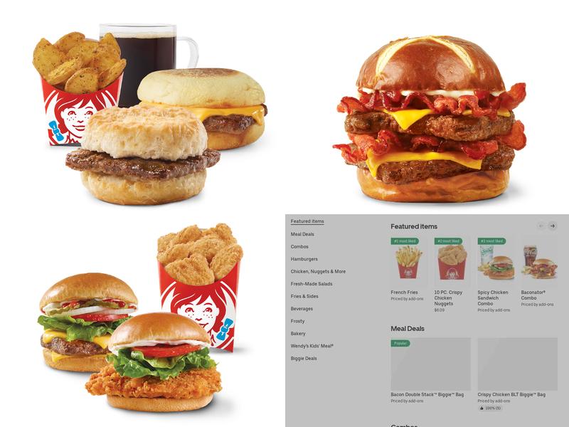 Wendy's Menu