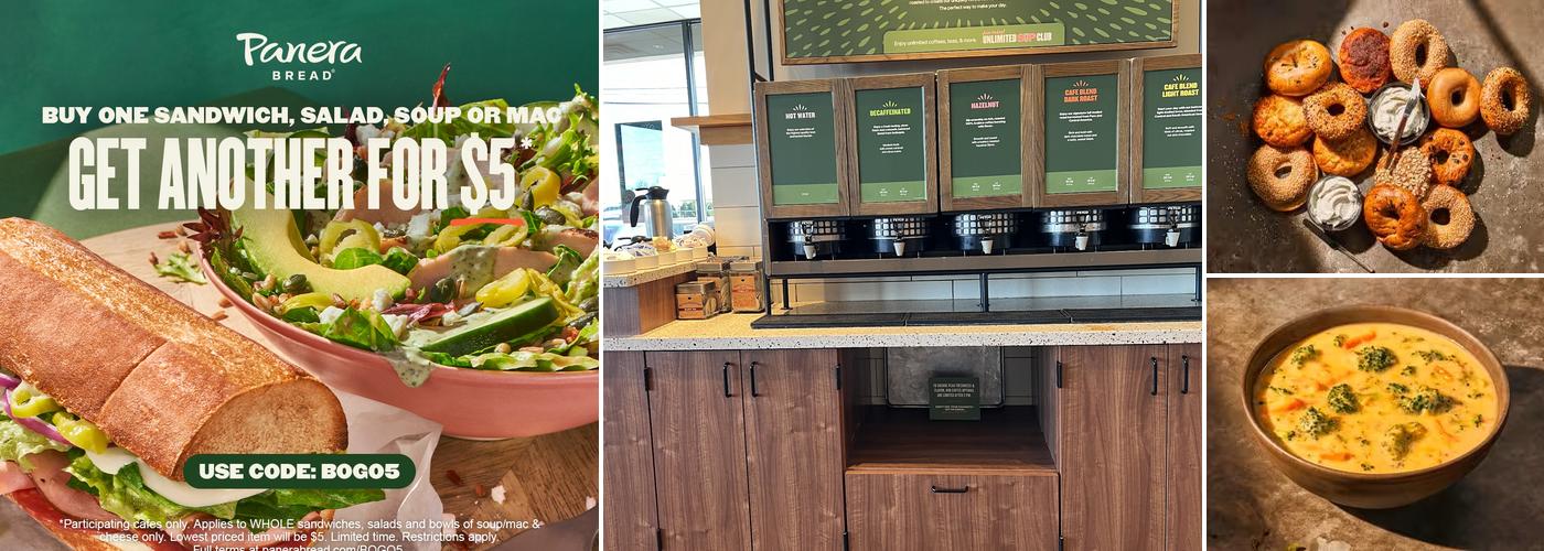 Panera Bread Menu