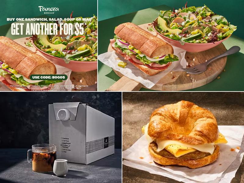 Panera Bread Menu