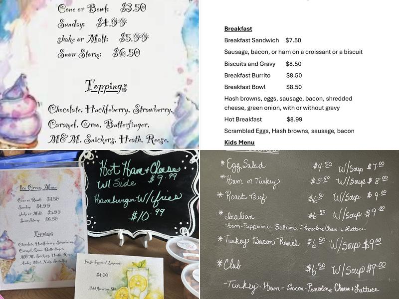 Pour Some Sugar Custom Cakes Menu