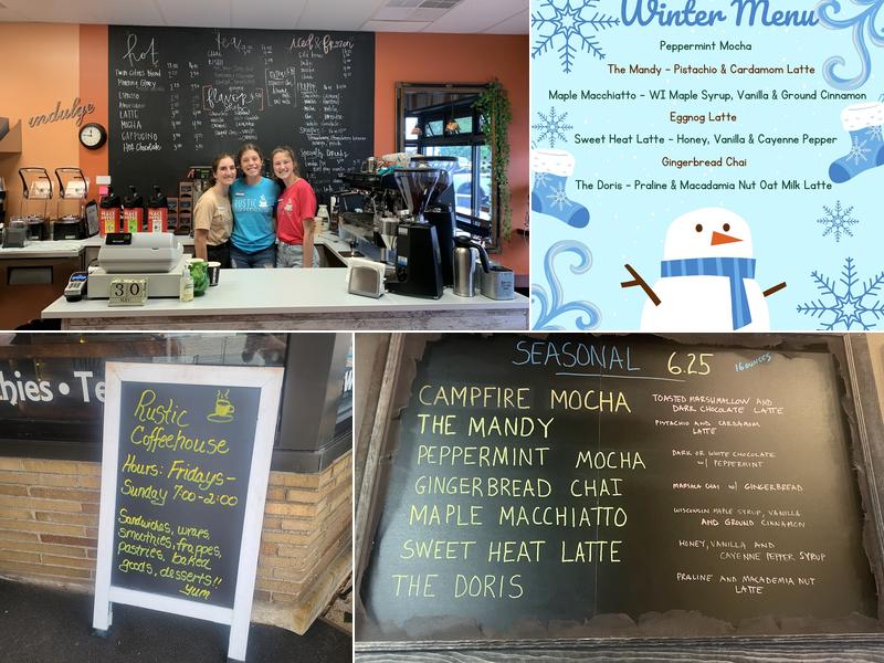 Rustic Coffeehouse Menu