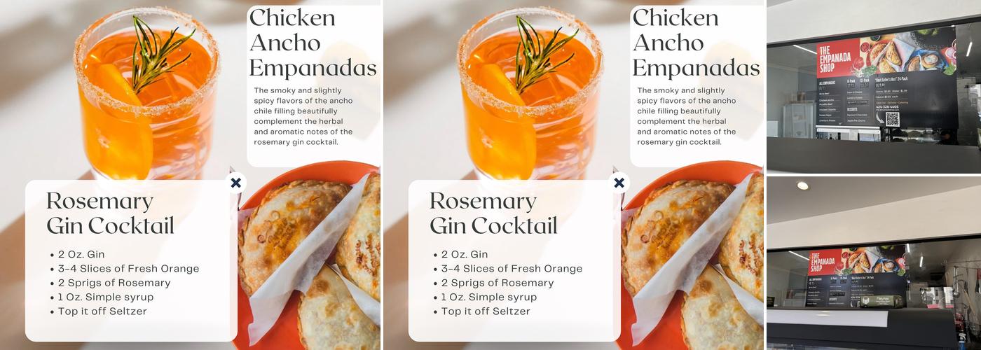 The Empanada Shop Menu
