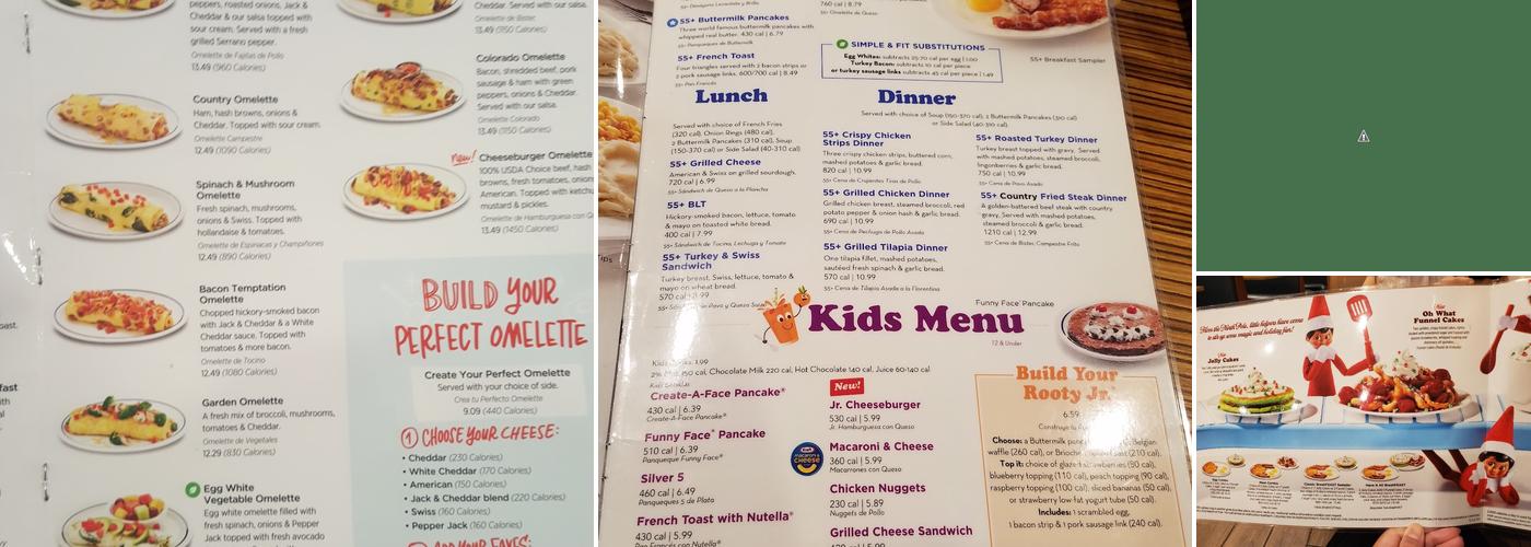 IHOP Menu