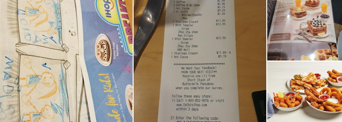 IHOP Menu