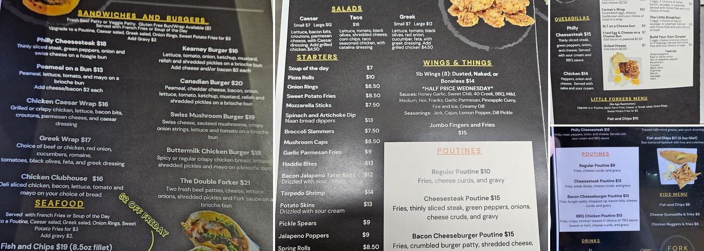 Fork on Main Menu