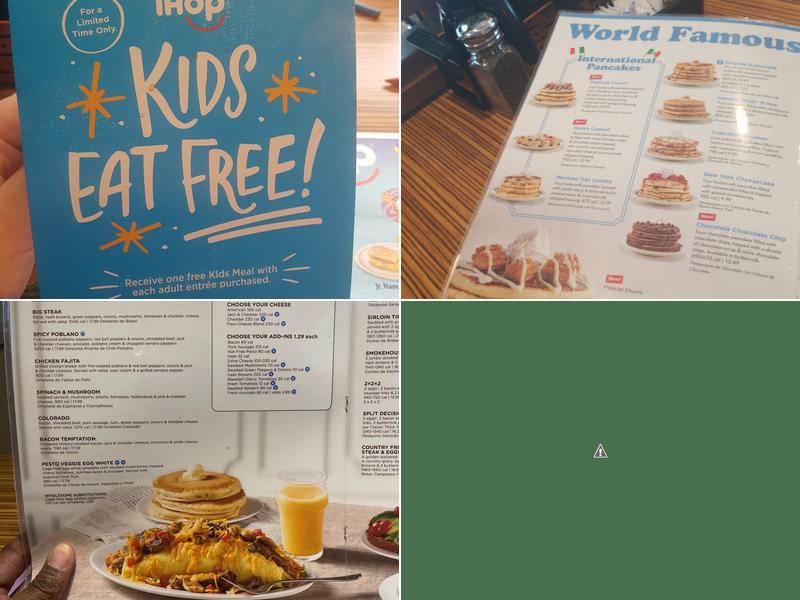 IHOP Menu