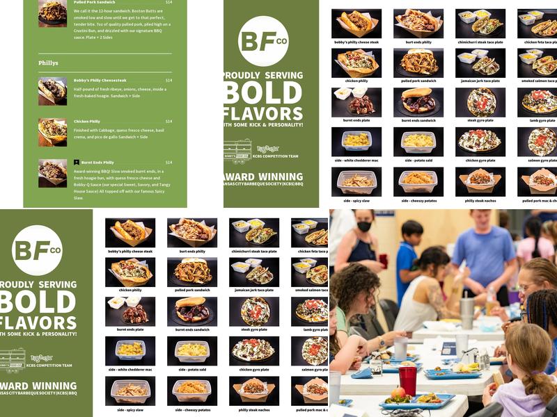 Bobby's Food Co. Menu