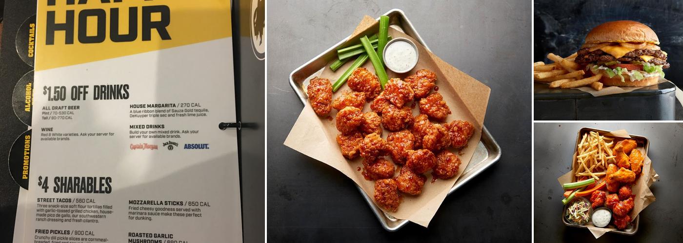 Buffalo Wild Wings Menu
