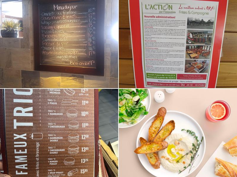 Frites & Compagnie Menu