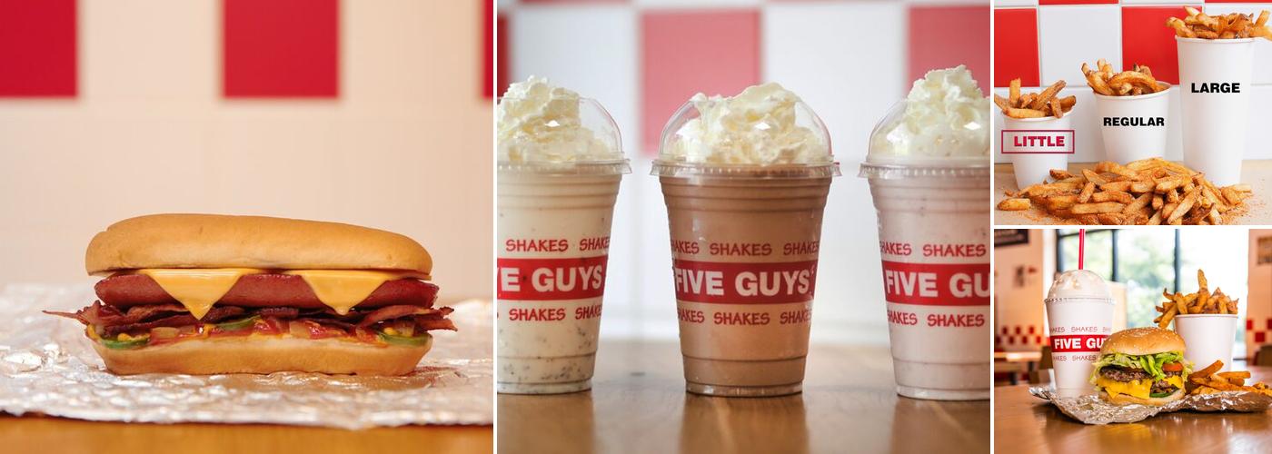 Five Guys Menu