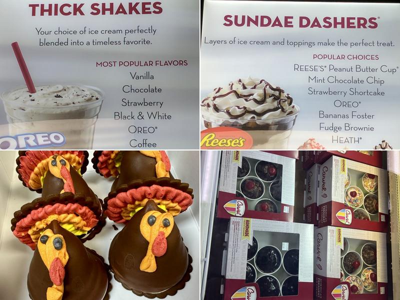 Carvel Menu