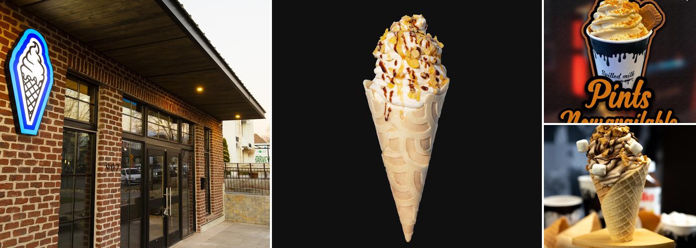 Spilled Milk Ice Cream and Cereal Bar