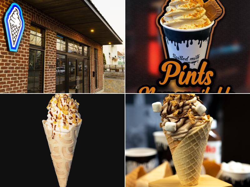 Spilled Milk Ice Cream and Cereal Bar