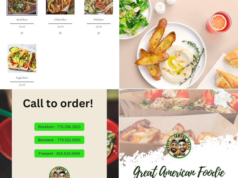 Olivo Taco - Freeport Menu